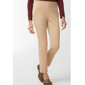 Chico’s Ponte Knit Slim Ankle Pants
